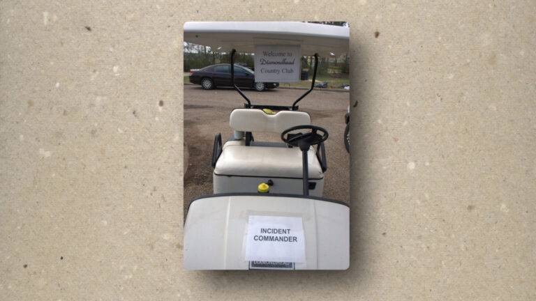 incident commander golf cart