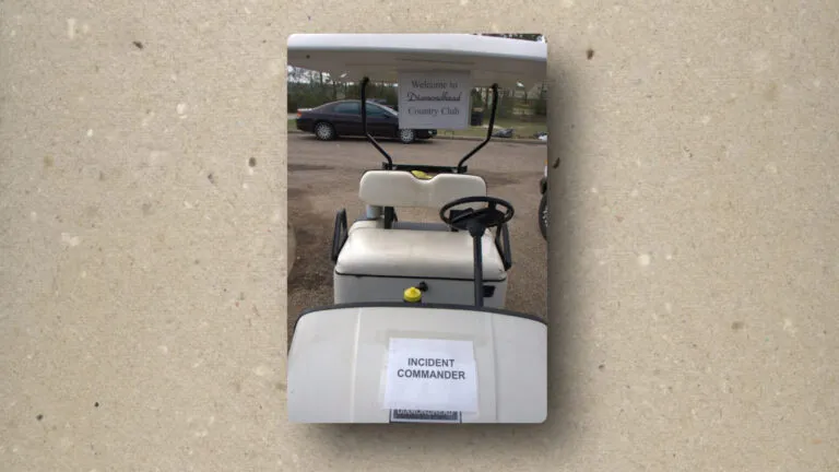 incident commander golf cart