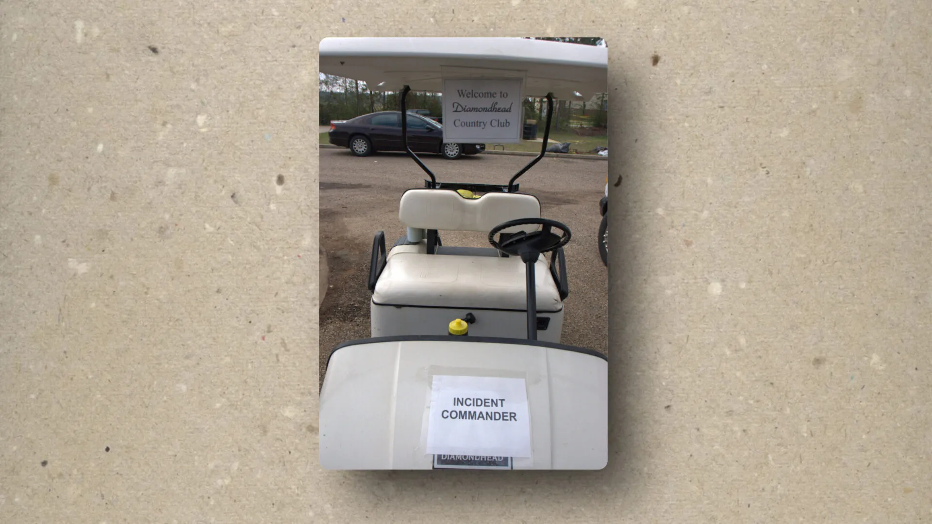 incident commander golf cart
