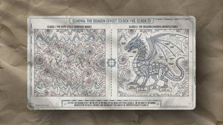 This blueprint diagram illustrates how surface trends (